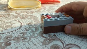 как сделать рабочую кнопку из лего