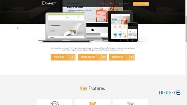 Vina Dongky - Clean and Minimal VirtueMart Joomla Template Inn смотреть онлайн