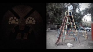 Психованные гд лица оценивают детские горки