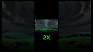 Несколько мемочей на фоне природы на разных скоростях