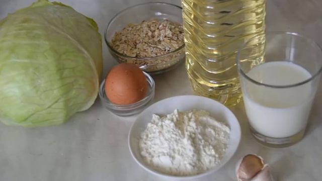 Капустные котлеты на молоке