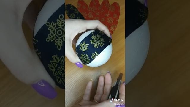 новогодние шары в технике кинусайга ?хендмейд