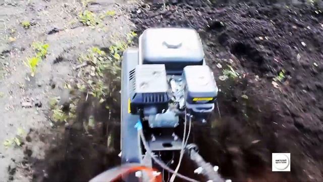 Вспашка земли гусиными лапками смотреть онлайн