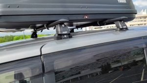 Thule Pacific 780 и багажник Lux