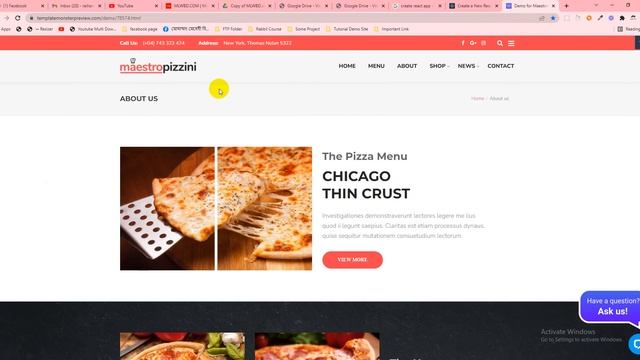 React Js Responsive Website Design | 01 overview