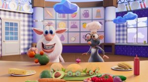 Booba - Food Puzzle: Taco Train - Episode 23 - Cartoon for kids