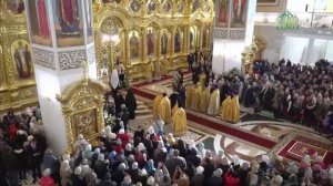 Святейший Патриарх Московский и всея Руси Кирилл посетил город Архангельск.