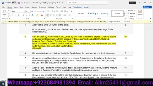 EXP19_Excel_Ch04_ML1_HW_PetSupplies.xlsx |Pearson MyITLAB#excel_2019 #access #go19_of_ch01_grader_1