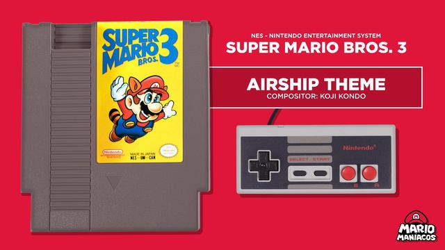 Airship Theme - Super Mario Bros. 3 Soundtrack - NES смотреть онлайн