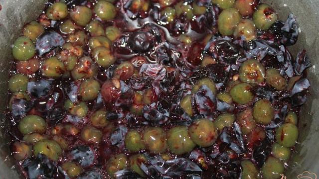 Морс из домашнего винограда