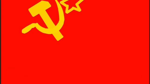 анимация советских флагов