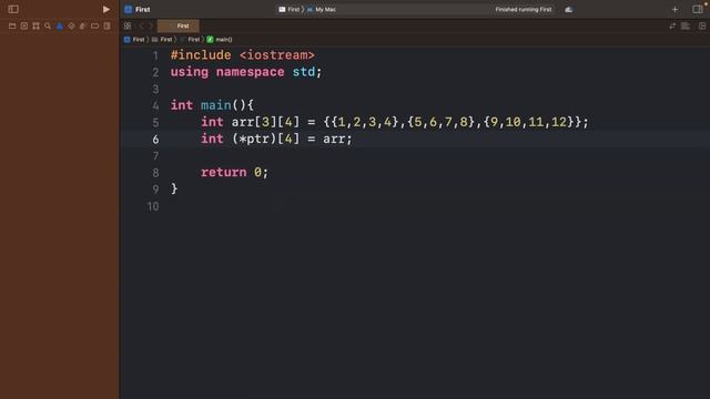 #55 Array Pointer - Pointer to Array | INIT Tech Labs | #CodeWithDJ