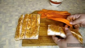 Самый вкусный рулет из тонкого сала.