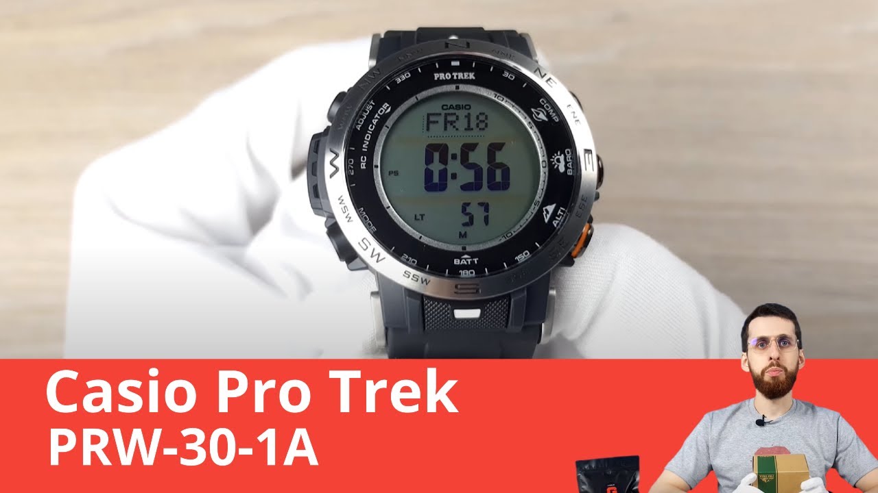 Наручные часы Casio ProTrek PRW-30-1A / Обзор