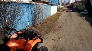КАК ОТРЕМОНТИРОВАТЬ ПОВОРОТНЫЙ КУЛАК КВАДРОЦИКЛА?