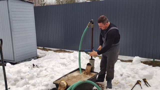 Абиссинская скважина. Выбираем оптимальный водоносный слой. смотреть онлайн