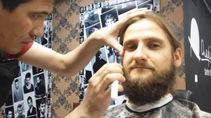 Стрижка бороды / barbershop чаплин