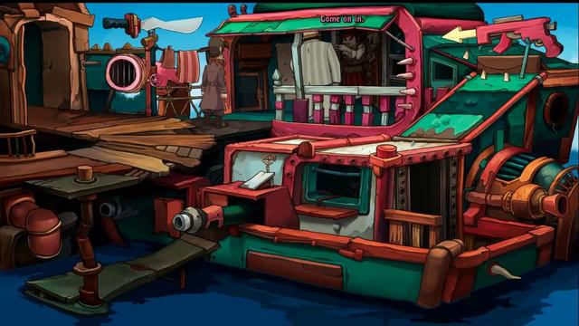 Let's Play Chaos on Deponia 10 Junk Crab Love, Later a Garden Gnome?!? смотреть онлайн