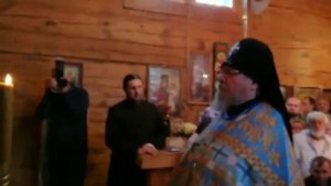 ОТЕЦ ВЛАСИЙ  ЧИТАЕТ ДУХОВНОЕ СТИХОТВОРЕНИЕ