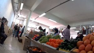 Платформа Лианозово - Лианозовский рынок - Москва - апрель 2017