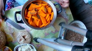 Картофельная запеканка с фаршем из куриных потрошков и тыквы!Лови рецепт!