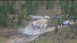 SUBARU FORESTER STI RACING IN THE OFFROAD