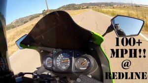 2009 Kawasaki Ninja 250R Top Speed 100+ MPH!!!