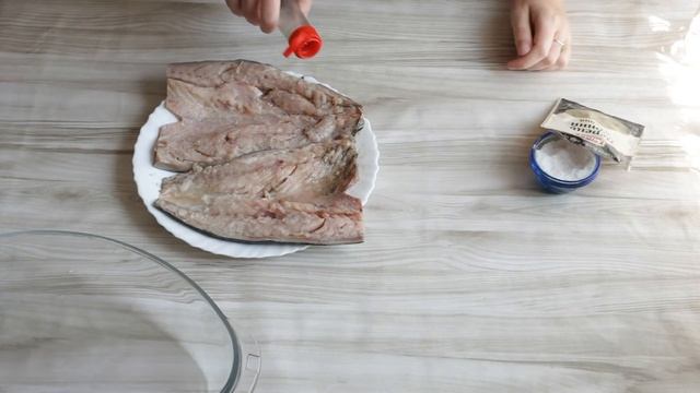 Скумбрия запеченная в духовке /Oven baked mackerel/Блюда из Рыбы смотреть онлайн