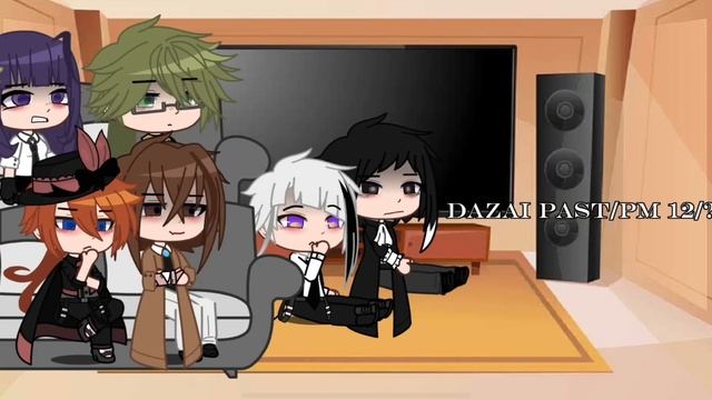 Bsd reacts to dazai soukoku