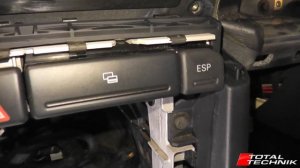 How to Remove ESP (Traction Control) Button - Audi A4 S4 RS4 - B6 B7 - 2001-2008 - TOTAL TECHNIK