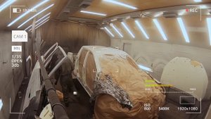 SsangYong Actyon Sports - покраска в защитные покрытия Молот и Титан