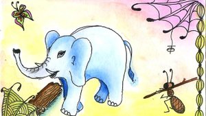 Дональд Биссет  сказка "Слон и муравей"