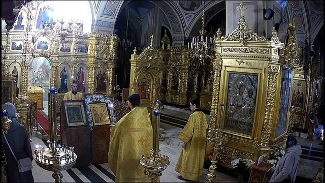 5.12.22 Вечерня и утреня. Блгв. вел. кн. Александра Невского. Свт. Митрофана Воронежского смотреть онлайн