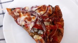 Пицца с перцем и баклажанами к вину «Cru Lermont Саперави 2015»