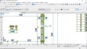 Редактирование чертежа из pdf бегущей рамкой после декомпозирования в ArchiCAD