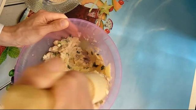 Котлеты из фасоли и картофеля