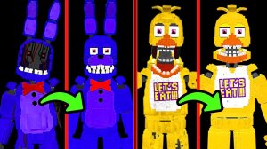 Я ПОЧИНИЛ АНИМАТРОНИКОВ ФНАФ МАЙНКРАФТ фнаф майнкрафт fnaf minecraft