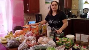 Какие у нас расходы на еду? Обзор покупок из города. Продукты и др. (05.22г.) Семья Бровченко.