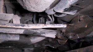 Замена прокладки и крючка глушителя на Ford Mondeo.mp4