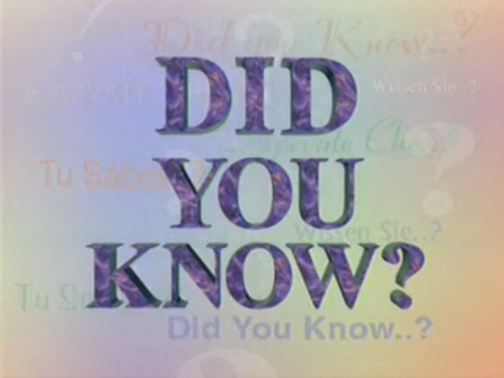 Did you g this. Did you know facts. Did you know facts of English. You do. Did you know logo.