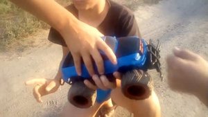 Машина на пульте управления