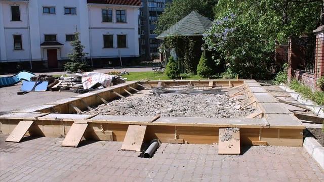 Строительство фундамента в Череповце. смотреть онлайн