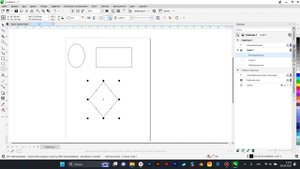 CorelDraw Основы: основные фигуры