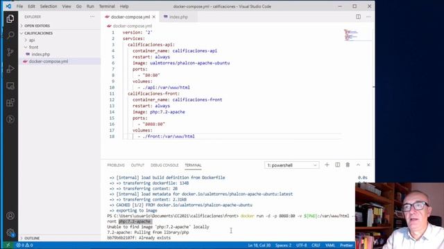 24-Docker Compose. Desarrollo de Frontend (2) смотреть онлайн
