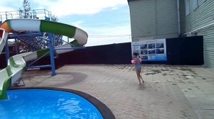 Детские горки. Аквапарк 21-ВЕК, г.Волжский.