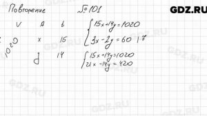 № 101 повторение - Алгебра 7 класс Мордкович