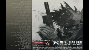 Metal Gear Solid Digital Graphic Novel OST Unit FOXHOUND