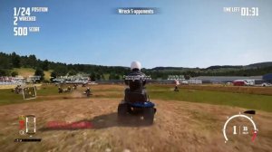 Wreckfest Ps4 Lawn Mower Demo Derby