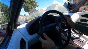 Test Drive BMW 850i e31. KING DRIVE V12