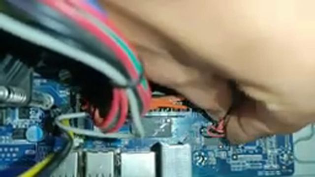 How to assemble (wire connection) motherboard || front panel Connection and smps wire Connection смотреть онлайн